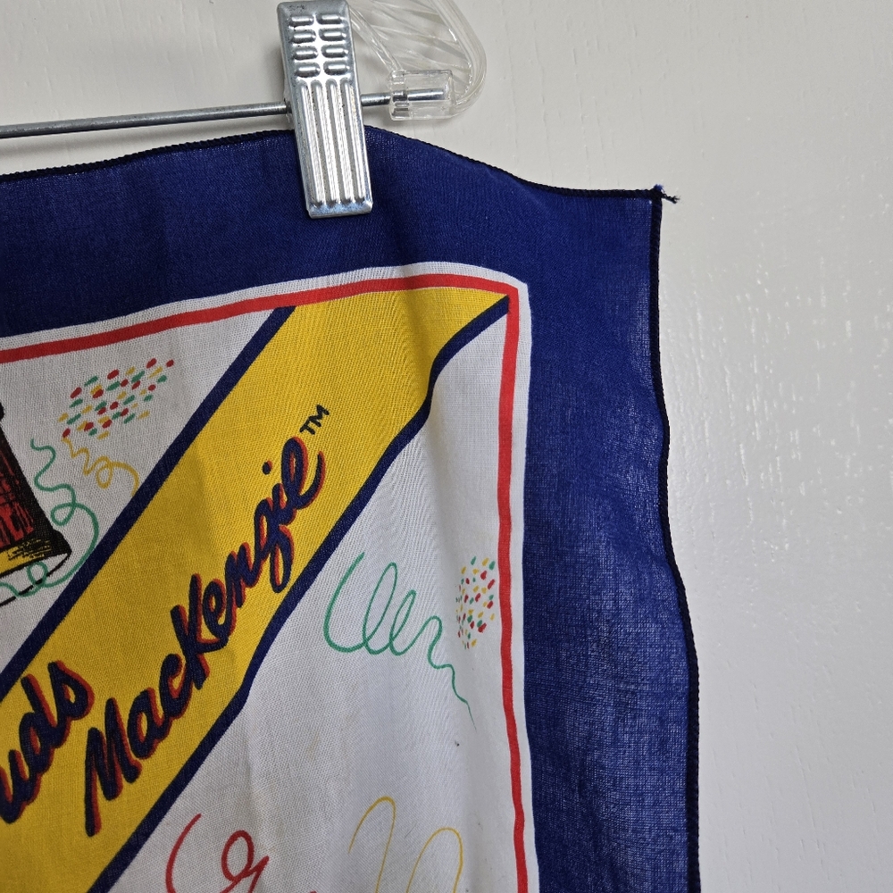 Vintage Budweiser Spuds Makenzie Bandana Made In The USA - Picture 5 of 9
